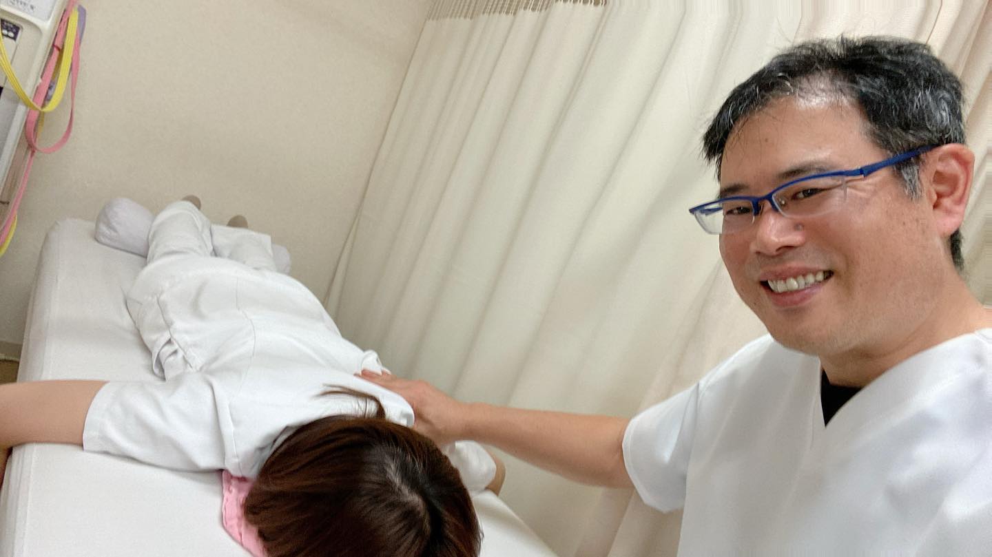 肩のマッサージ