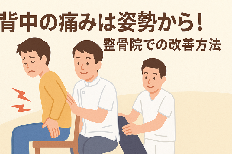 背中の痛みはなぜ起こるのか？
