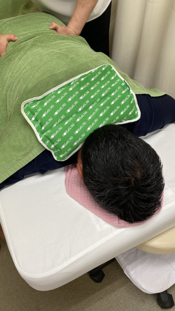 肩周りの筋肉ほぐし